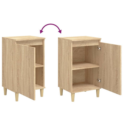 Bedside Cabinets 2 pcs Sonoma Oak 40x35x70 cm Engineered Wood