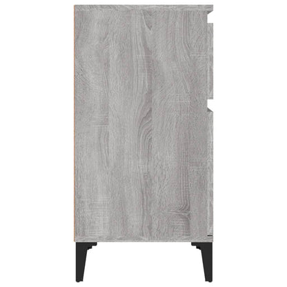 Bedside Cabinets 2 pcs Grey Sonoma 40x35x70 cm