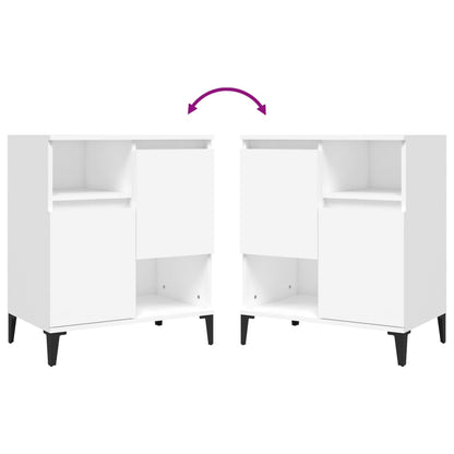 Sideboard White 60x35x70 cm Engineered Wood