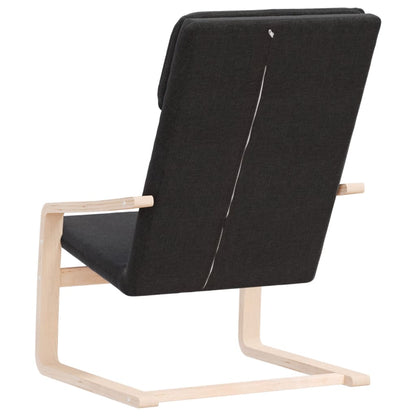 Relaxing Chair Black Fabric