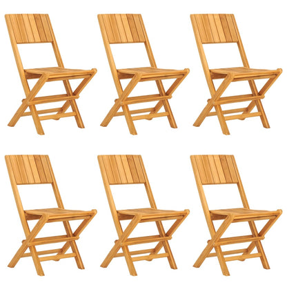 7 Piece Garden Dining Set Solid Wood Teak