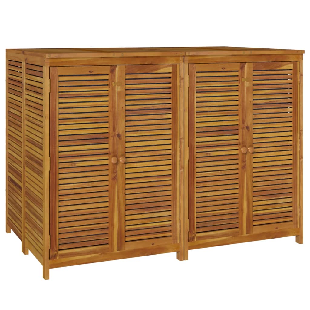 Garden Storage Box 140x87x104 cm Solid Wood Acacia