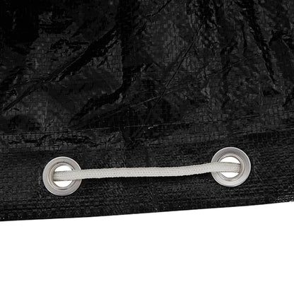 L-Shaped Garden Furniture Covers 2 pcs 16 Eyelets 260x210x80 cm