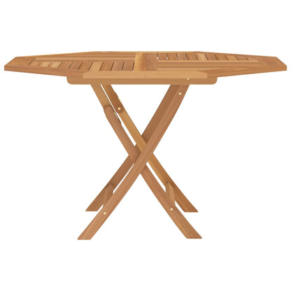 Folding Garden Table 110x110x75 cm Solid Wood Teak