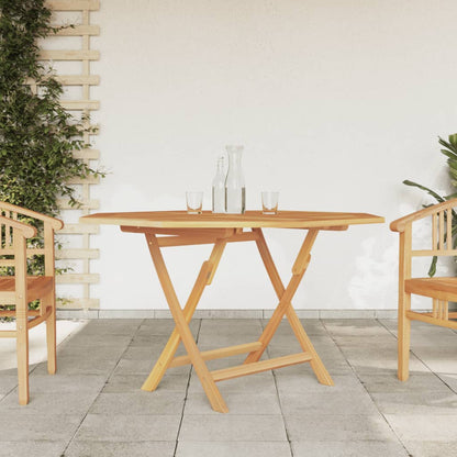 Folding Garden Table 110x110x75 cm Solid Wood Teak