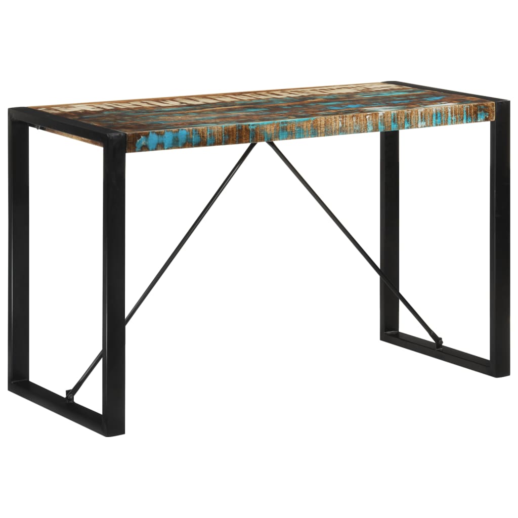 Dining Table 120x55x76 cm Solid Wood Reclaimed