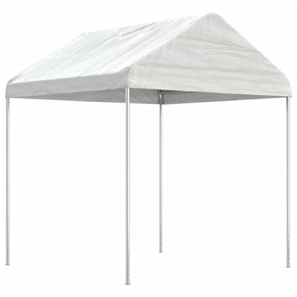 Gazebo with Roof White 20.07x2.28x2.69 m Polyethylene