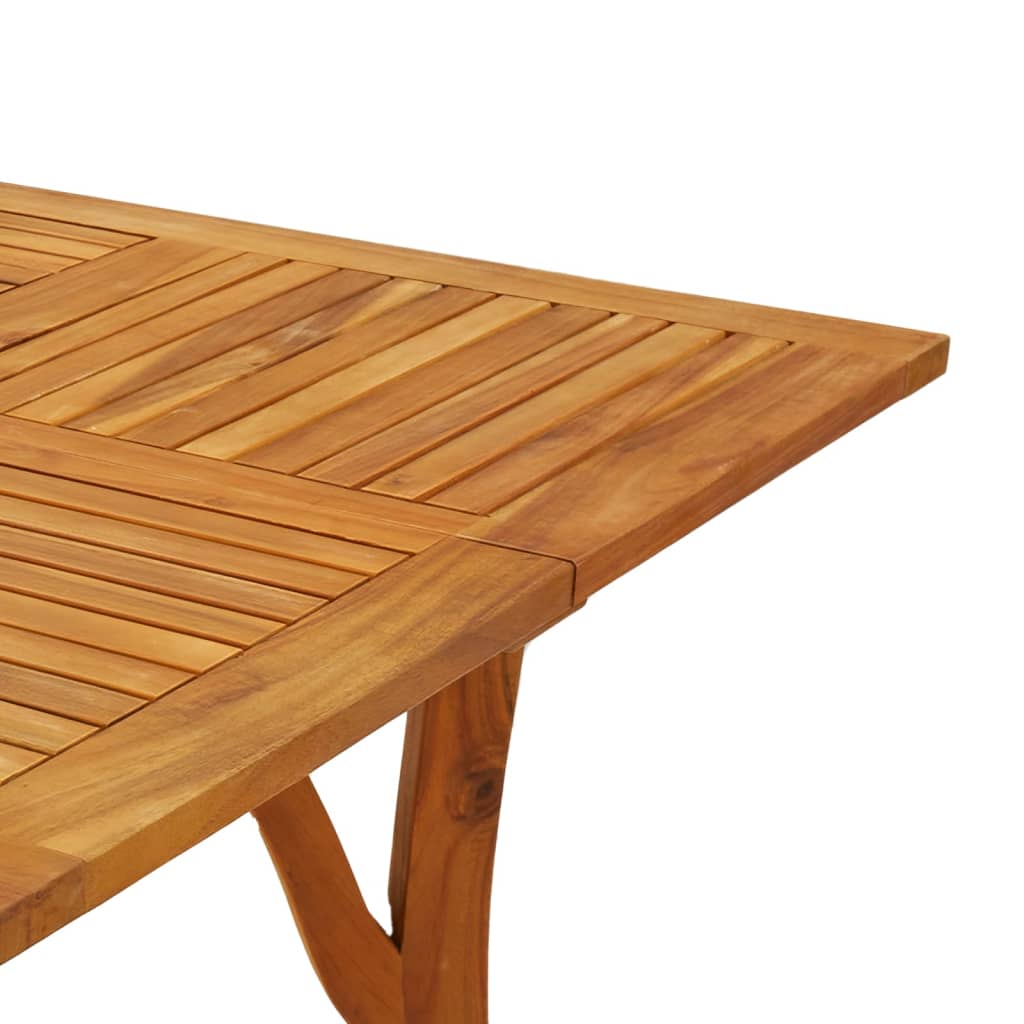 Garden Table 85x85x75 cm Solid Wood Acacia