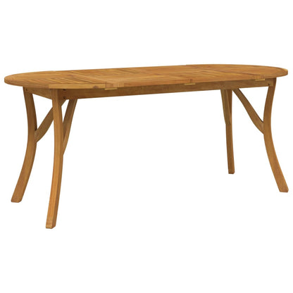 Garden Table 200x90x75 cm Solid Wood Acacia