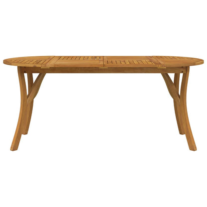 Garden Table 200x90x75 cm Solid Wood Acacia