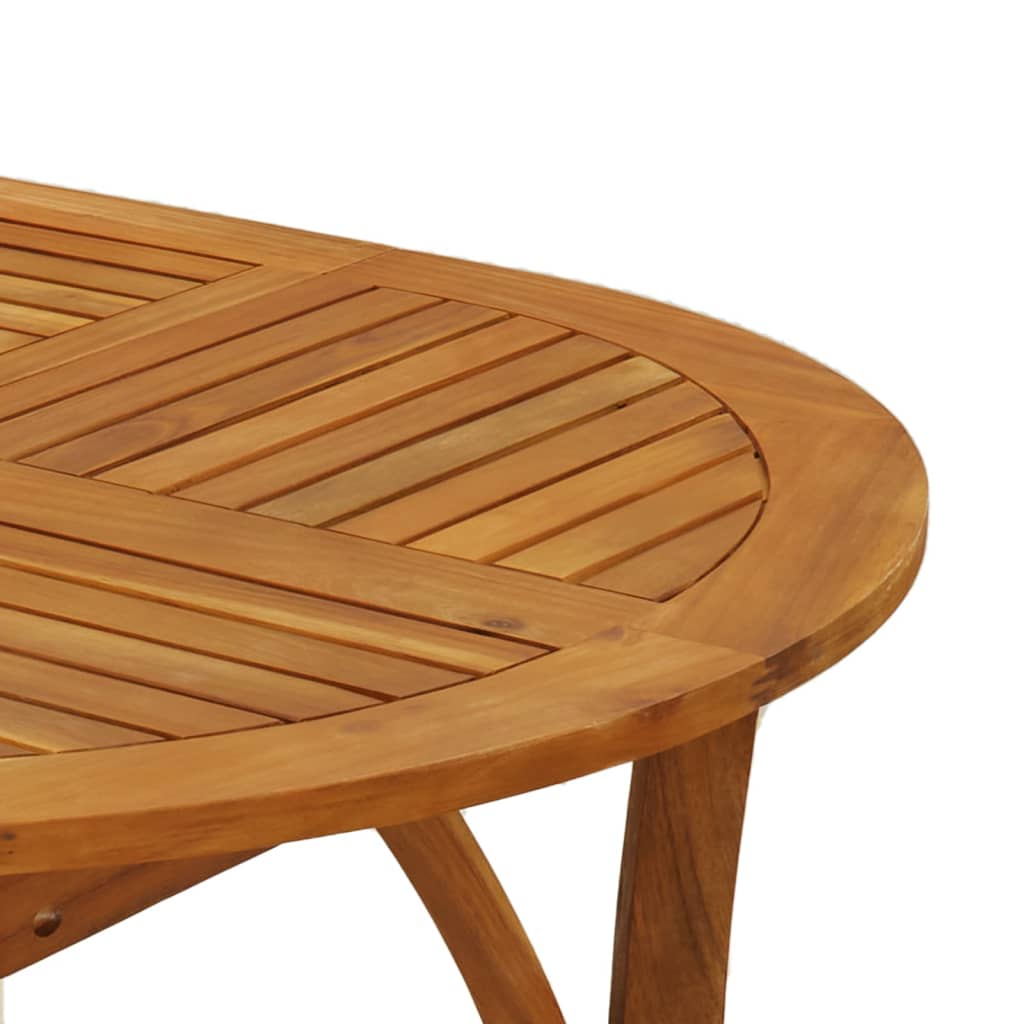 Garden Table 200x90x75 cm Solid Wood Acacia