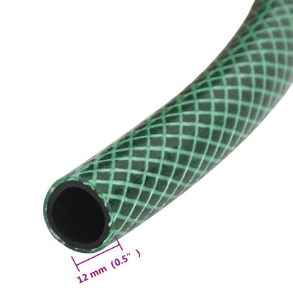 Garden Hose Green 0.5" 10 m PVC