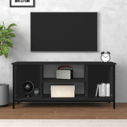 TV Cabinet Black 102x35x45 cm Engineered Wood