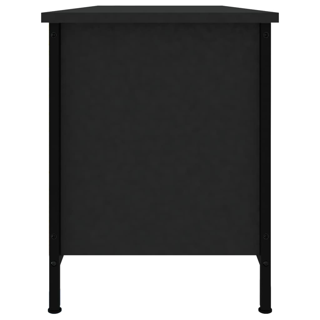 TV Cabinet Black 102x35x45 cm Engineered Wood