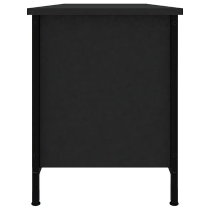 TV Cabinet Black 102x35x45 cm Engineered Wood