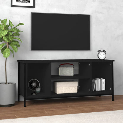 TV Cabinet Black 102x35x45 cm Engineered Wood