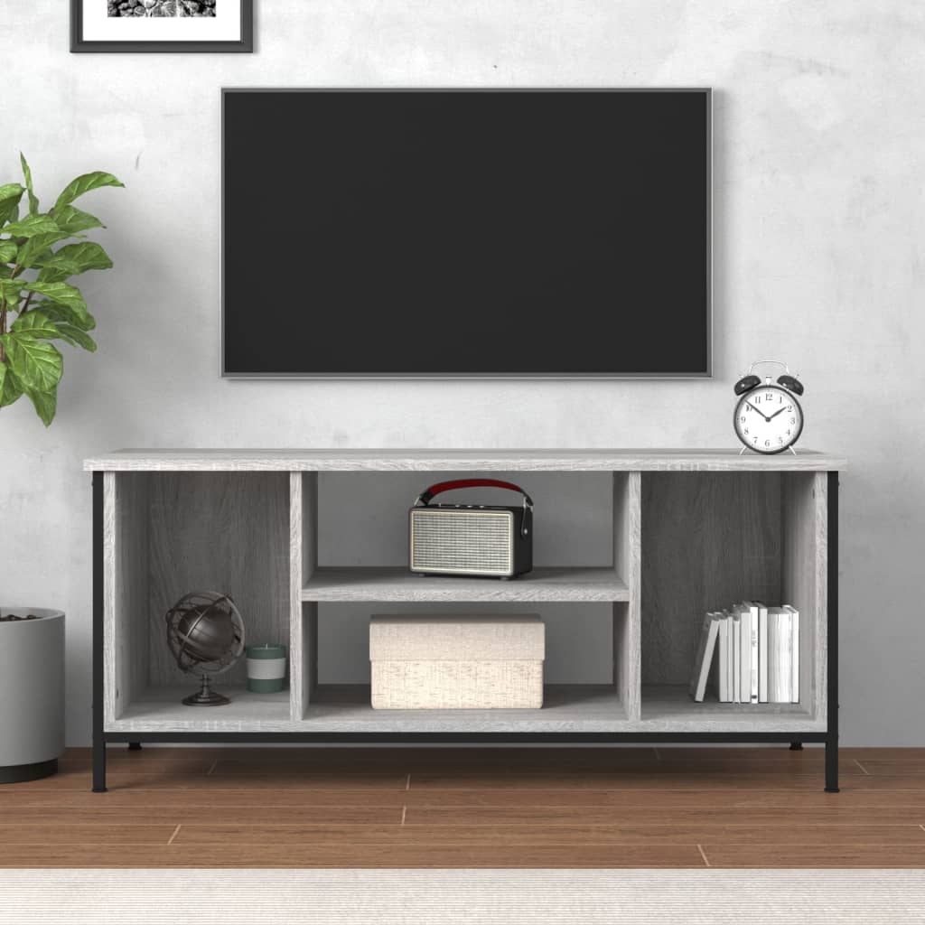 TV Cabinet Grey Sonoma 102x35x45 cm Engineered Wood