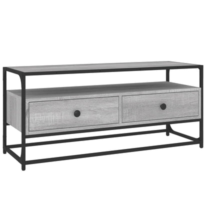 TV Cabinet Grey Sonoma 100x35x45 cm Engineered Wood