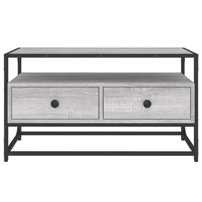 TV Cabinet Grey Sonoma 80x35x45 cm Engineered Wood