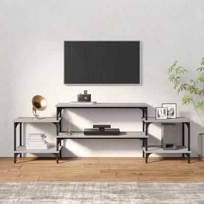 TV Cabinet Grey Sonoma 157x35x52 cm Engineered Wood