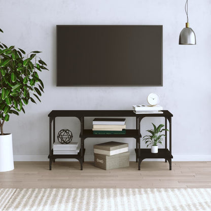 TV Cabinet Black 102x35x45.5 cm Engineered Wood