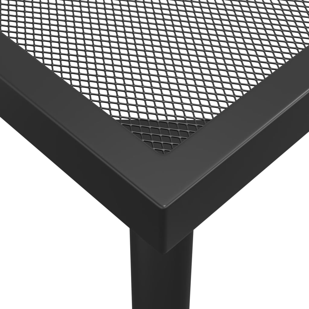 Garden Table Anthracite 200x100x72 cm Steel Mesh