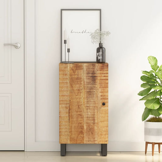 Sideboard with Door 40x31x75 cm Solid Wood Mango