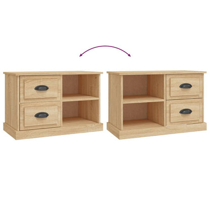 TV Cabinet Sonoma Oak 73x35.5x47.5 cm Engineered Wood