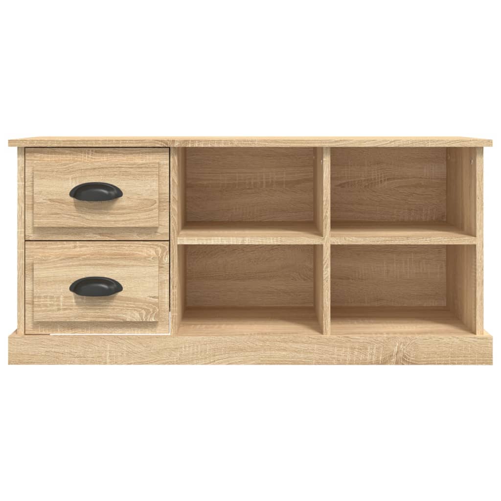 TV Cabinet Sonoma Oak 102x35.5x47.5 cm Engineered Wood