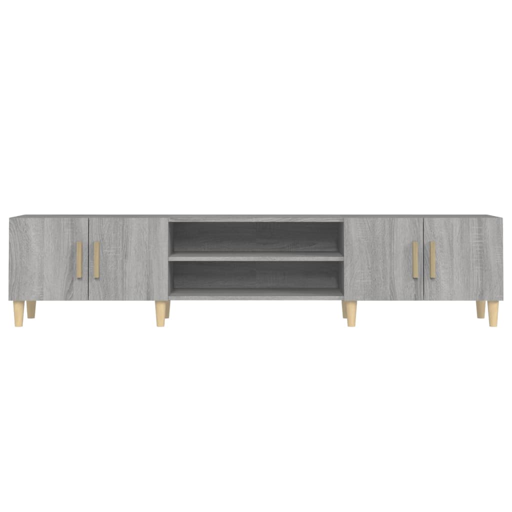 TV Cabinet Grey Sonoma 180x31.5x40 cm Engineered Wood