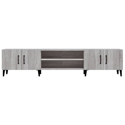 TV Cabinet Grey Sonoma 180x31.5x40 cm Engineered Wood