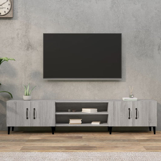 TV Cabinet Grey Sonoma 180x31.5x40 cm Engineered Wood