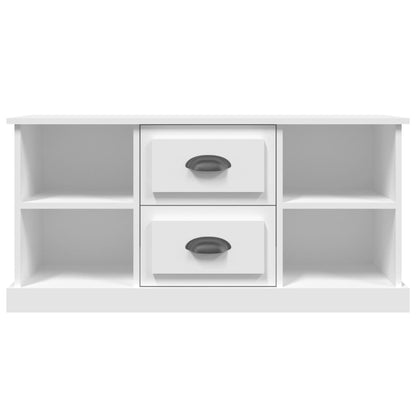 TV Cabinet White 99.5x35.5x48 cm Engineered Wood