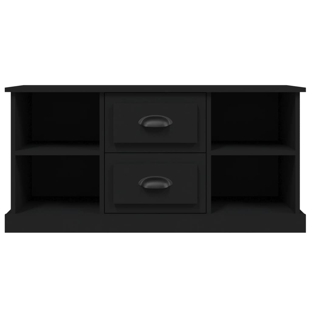 TV Cabinet Black 99.5x35.5x48 cm Engineered Wood