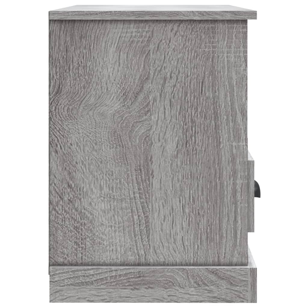 TV Cabinet Grey Sonoma 80x35x50 cm Engineered Wood