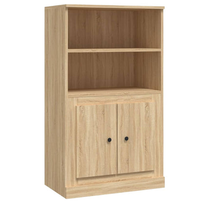 Highboard Sonoma Oak 60x35.5x103.5 cm Engineered Wood