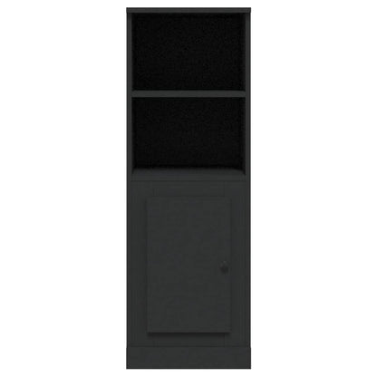 Highboard Black 36x35.5x103.5 cm Engineered Wood