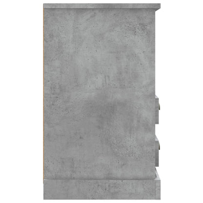 Bedside Cabinets 2 pcs Concrete Grey 43x36x60 cm