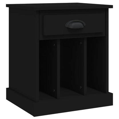 Bedside Cabinets 2 pcs Black 43x36x50 cm