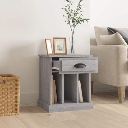 Bedside Cabinet Grey Sonoma 43x36x50 cm