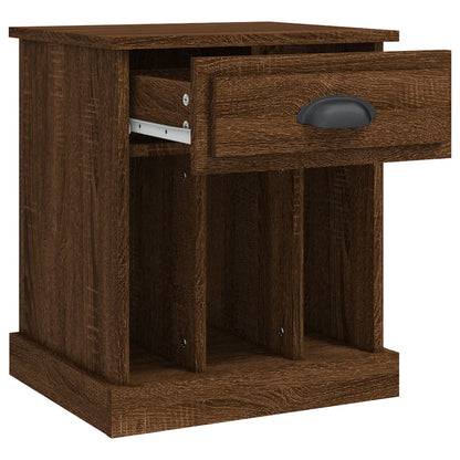 Bedside Cabinet Brown Oak 43x36x50 cm