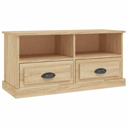 TV Cabinet Sonoma Oak 93x35.5x45 cm Engineered Wood