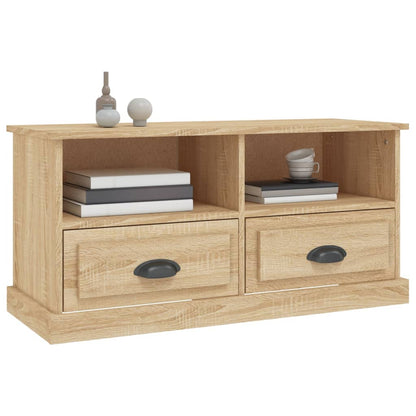 TV Cabinet Sonoma Oak 93x35.5x45 cm Engineered Wood