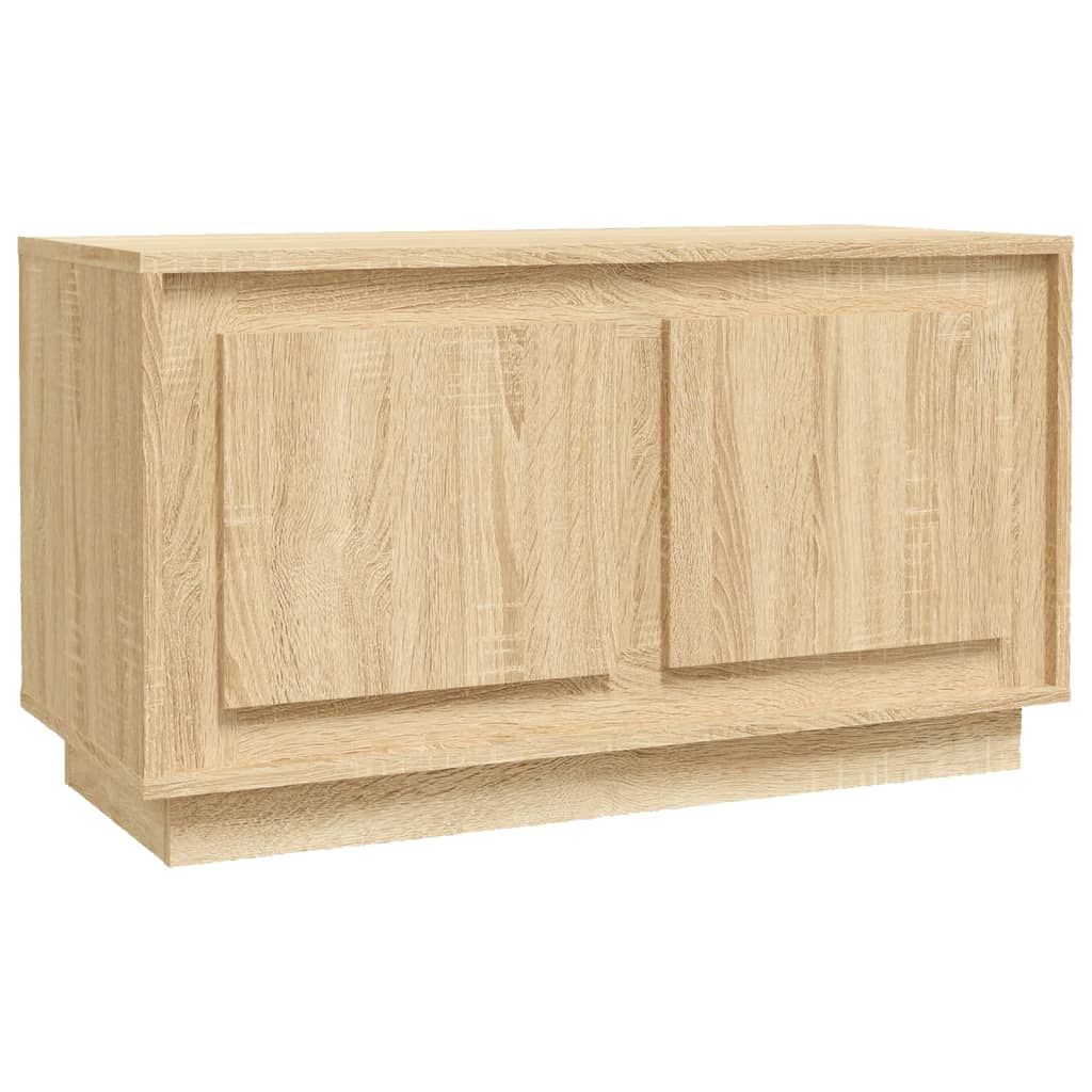 TV Cabinet Sonoma Oak 80x35x45 cm Engineered Wood