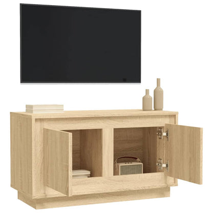 TV Cabinet Sonoma Oak 80x35x45 cm Engineered Wood