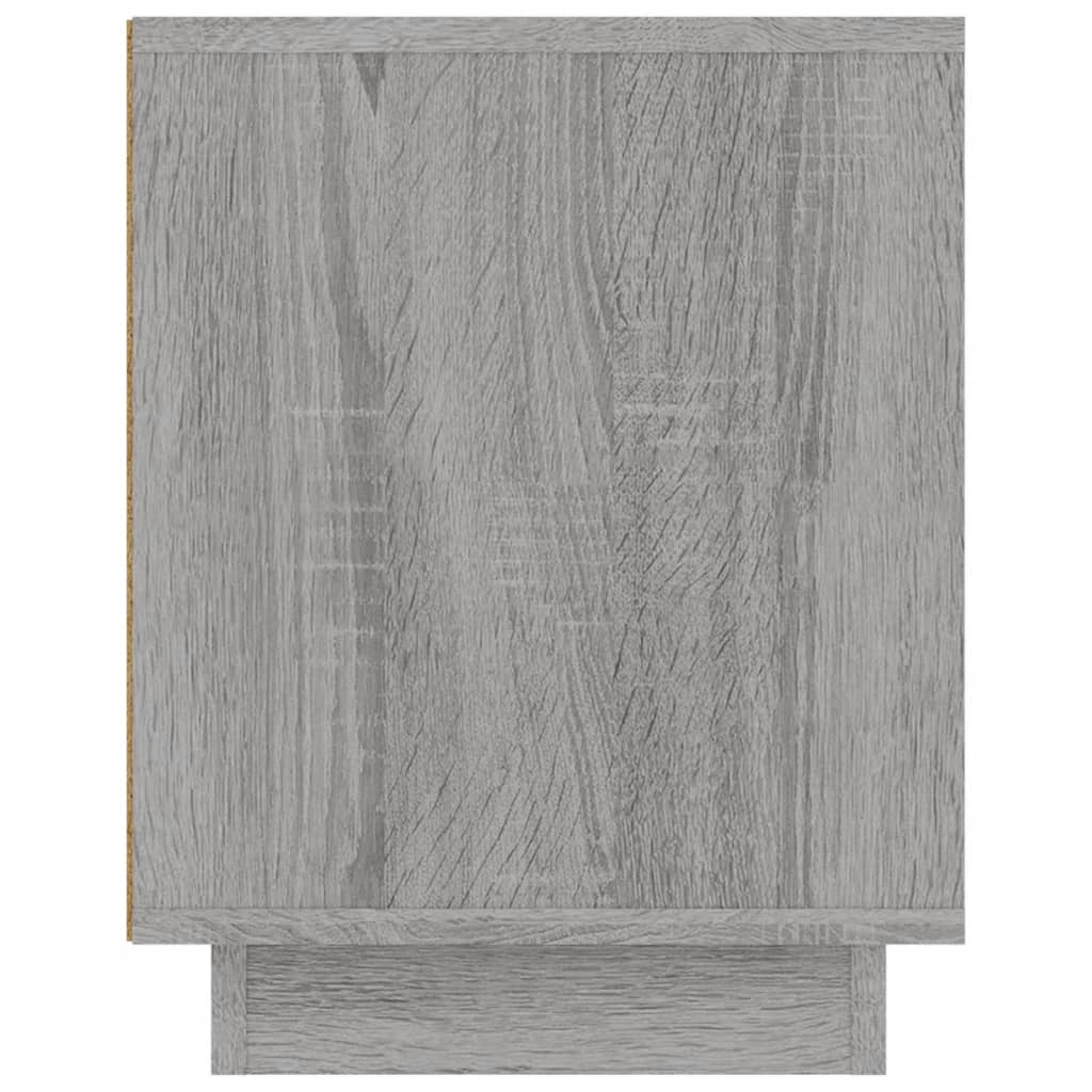 TV Cabinet Grey Sonoma 102x35x45 cm Engineered Wood