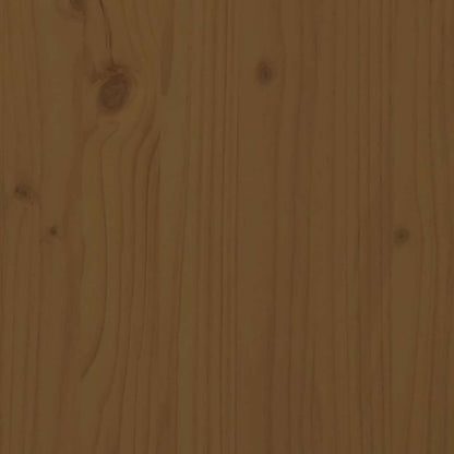 Garden Footstool Honey Brown 120x80 cm Solid Wood Pine