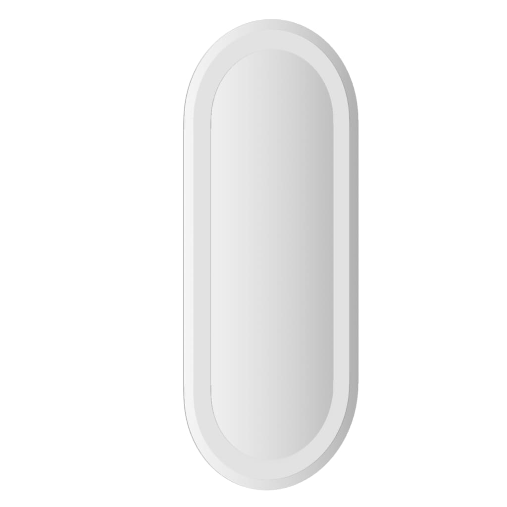 LED Bathroom Mirror 60x25 cm Oval