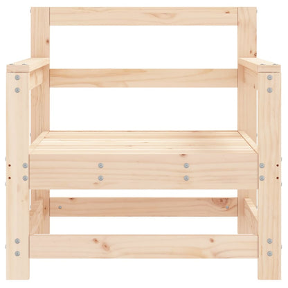 Garden Chairs 2 pcs Solid Wood Pine