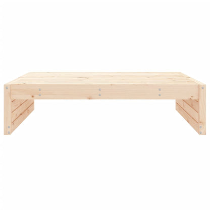 Garden Footstool 120x80 cm Solid Wood Pine